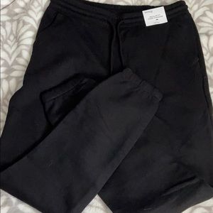 Black joggers